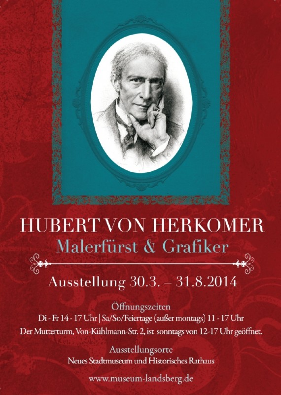 Ausstellungsseite Hubert von Herkomer
